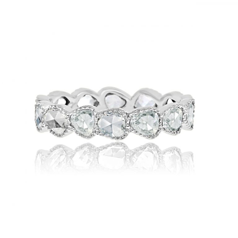 Maya Rose Cut Eternity Band