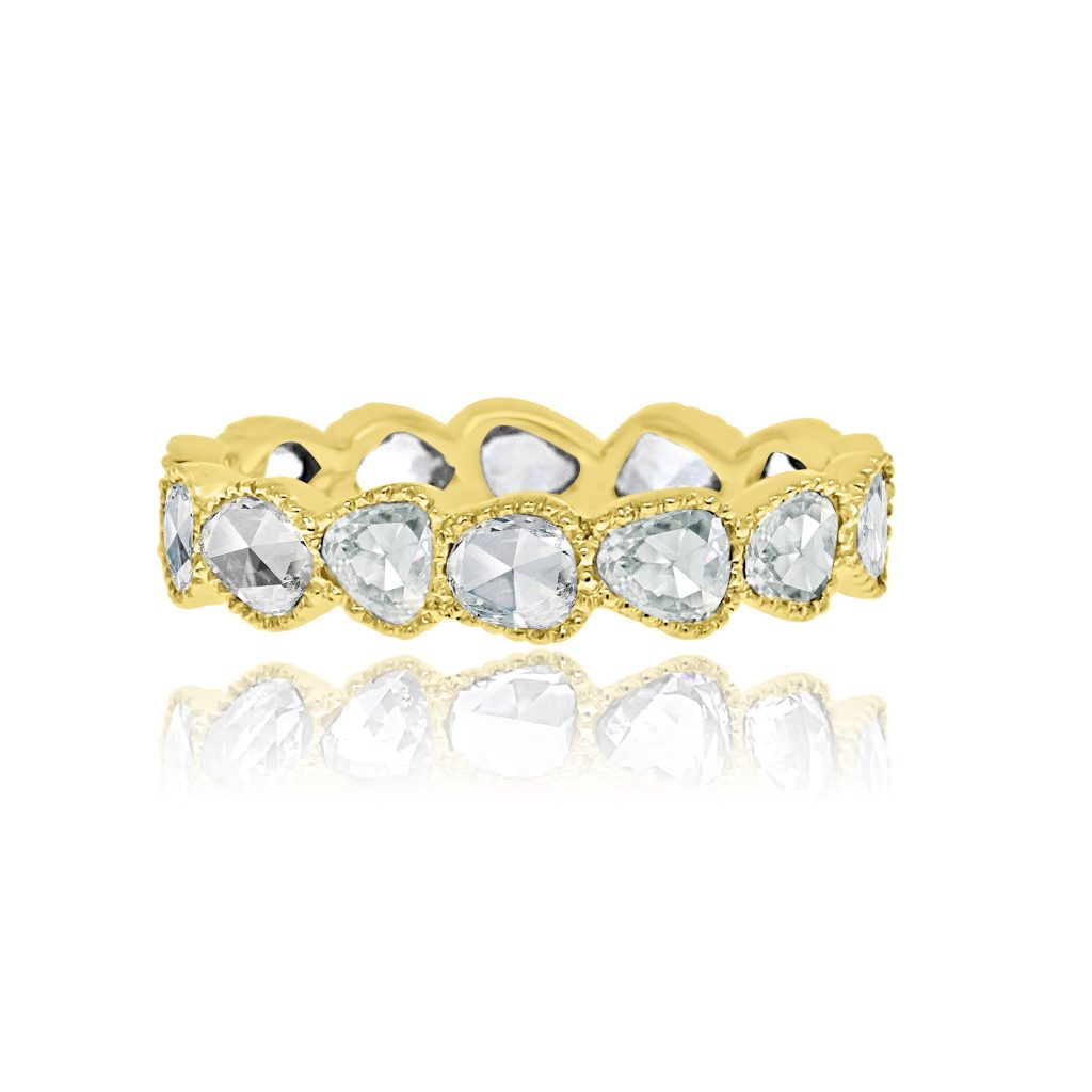 Maya Rose Cut Eternity Band