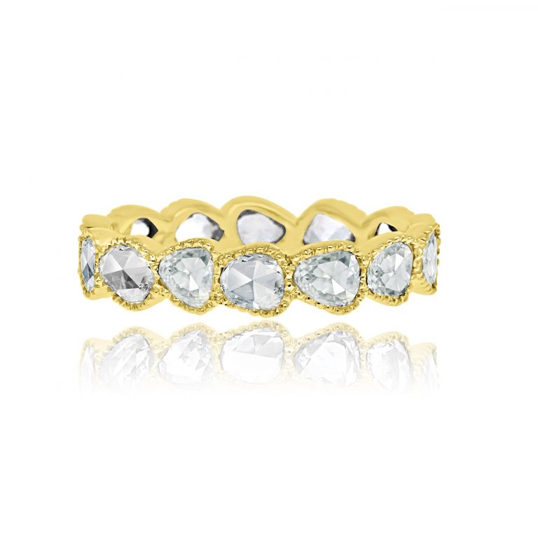 Maya Rose Cut Eternity Band