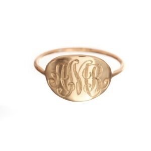 Slim Signet Ring