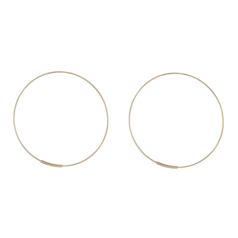 Endless Hoops in Yellow Gold Available at Moondance Jewelry Gallery