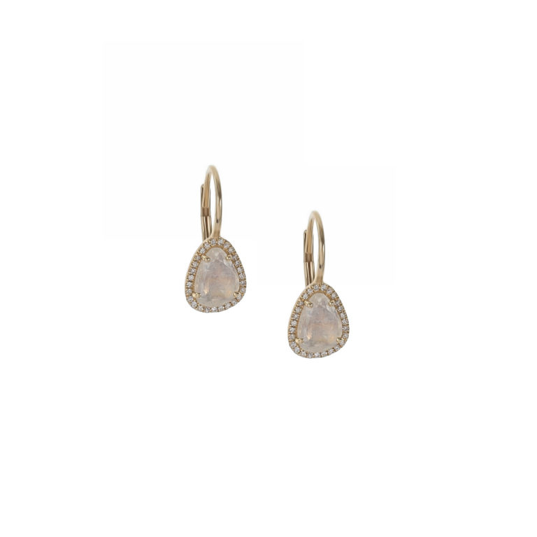 Moonstone Drop Earrings