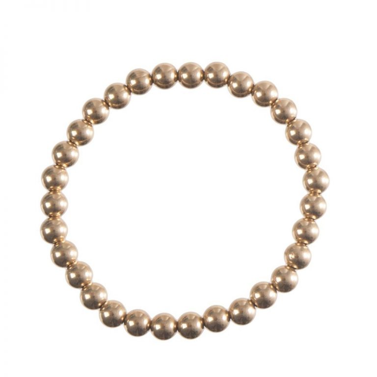 Gold Bead Bracelet (multiple sizes)