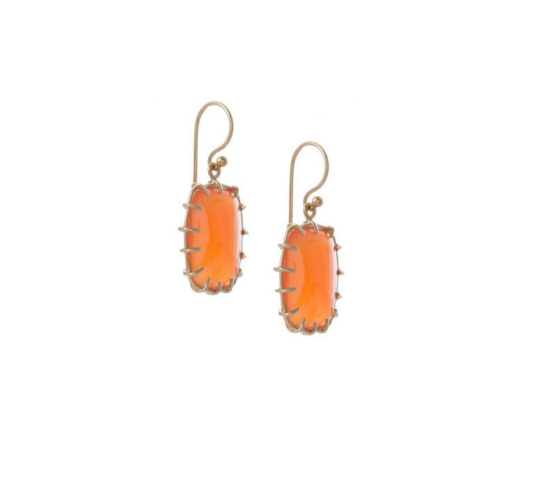 Carnelian Cushion Drops