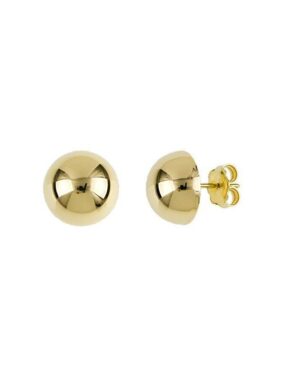 Gold Button Studs