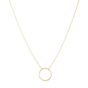 Open Circle Necklace