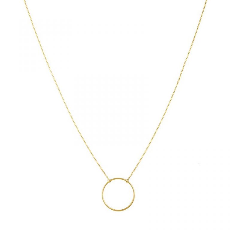 Open Circle Necklace