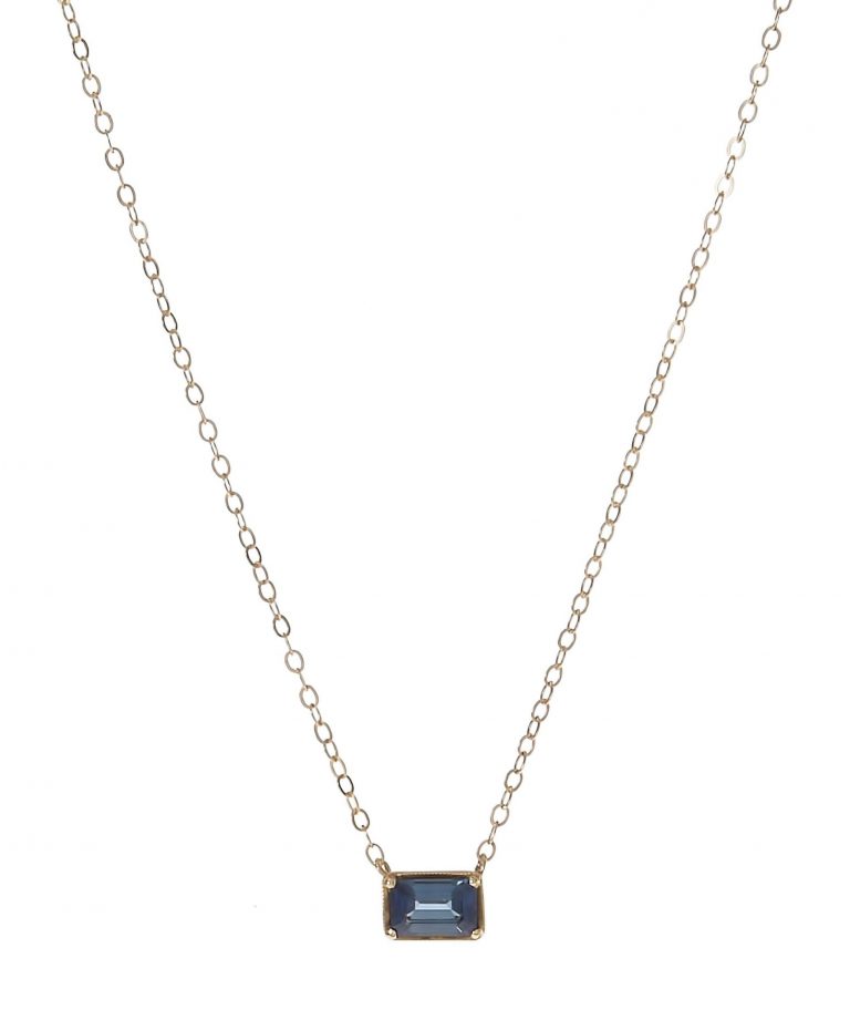 Leone Blue Sapphire Necklace