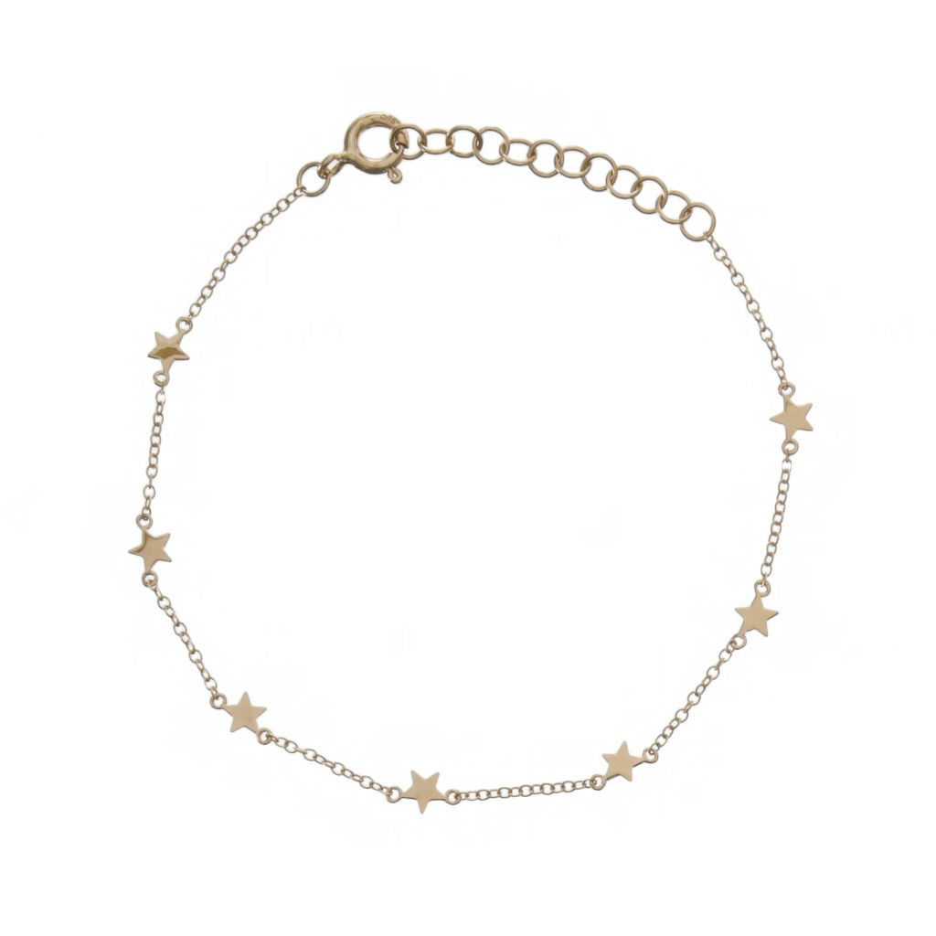 multi-star simple star bracelet