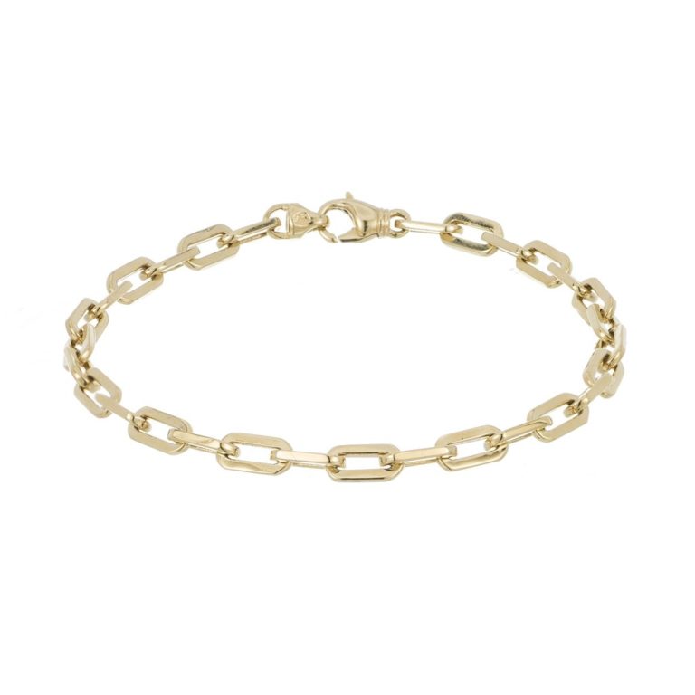 Large Pave Diamond Chain Link Bracelet at Moondance Jewelry