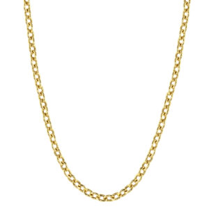 Oval Link Chain Necklace