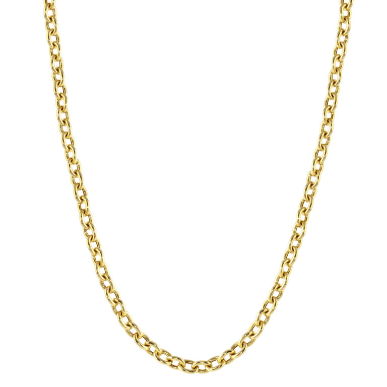 Oval Link Chain Necklace