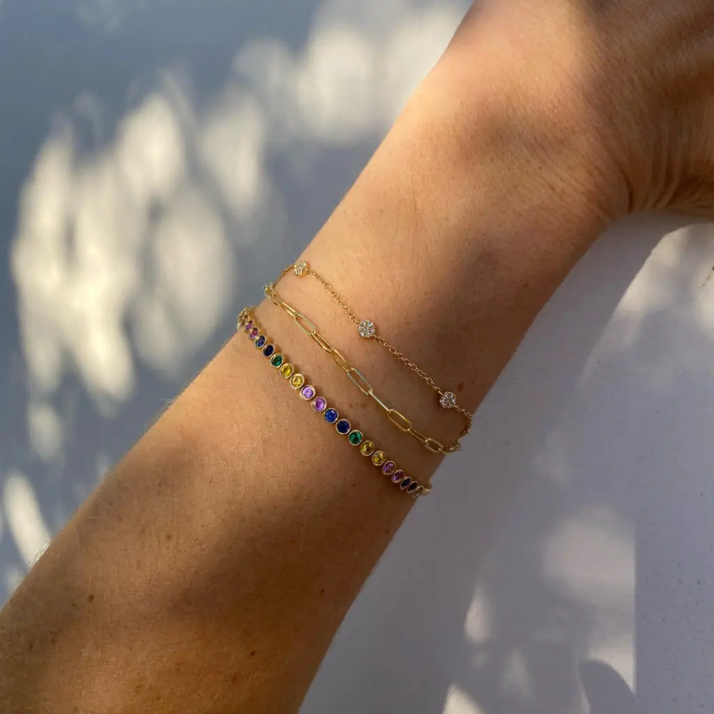 Everyday Paper Clip Chain Bracelet