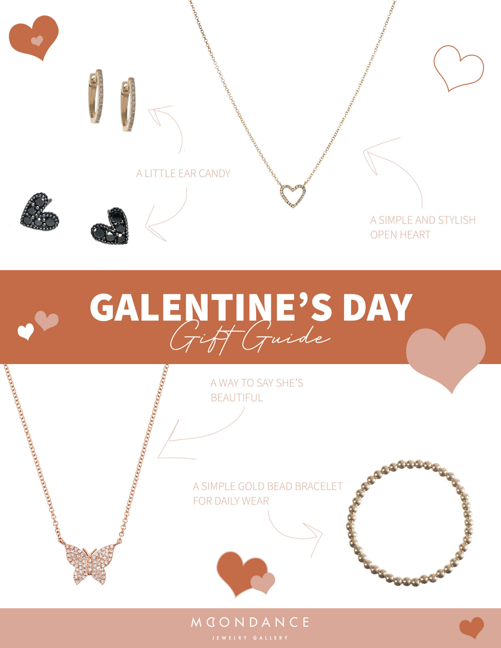 Galentine's Day Gift Guide from Moondance Jewelry