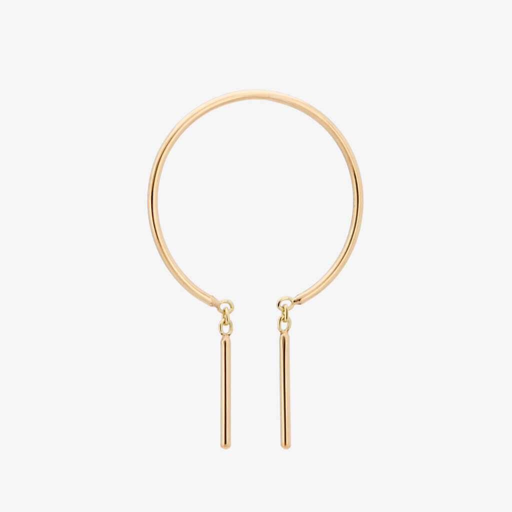 Jack & G Chime Hoop Earring