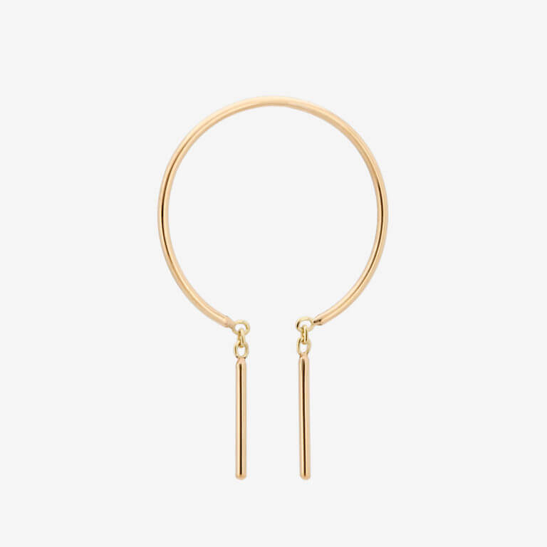 Jack & G Chime Hoop Earring