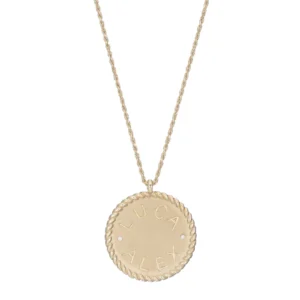 Ariel Gordon Jewelry Imperial Disc Necklace