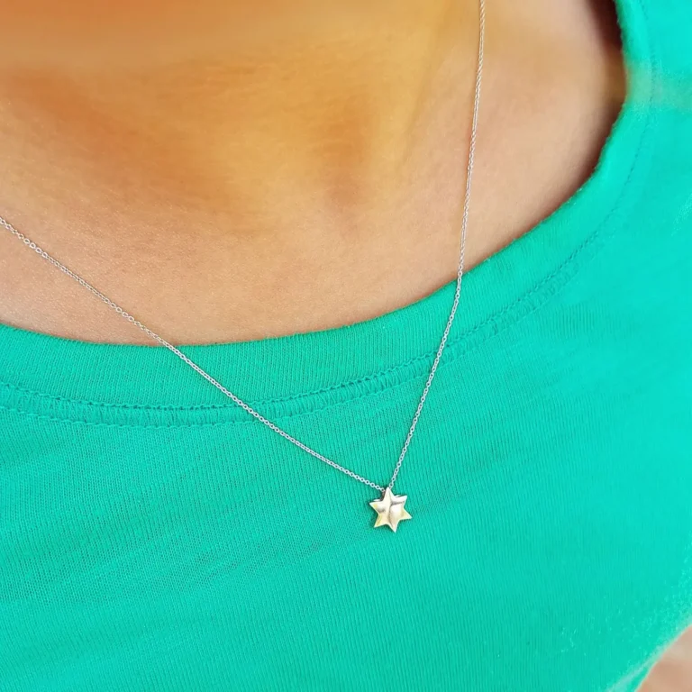 Jewish Star of David Necklace