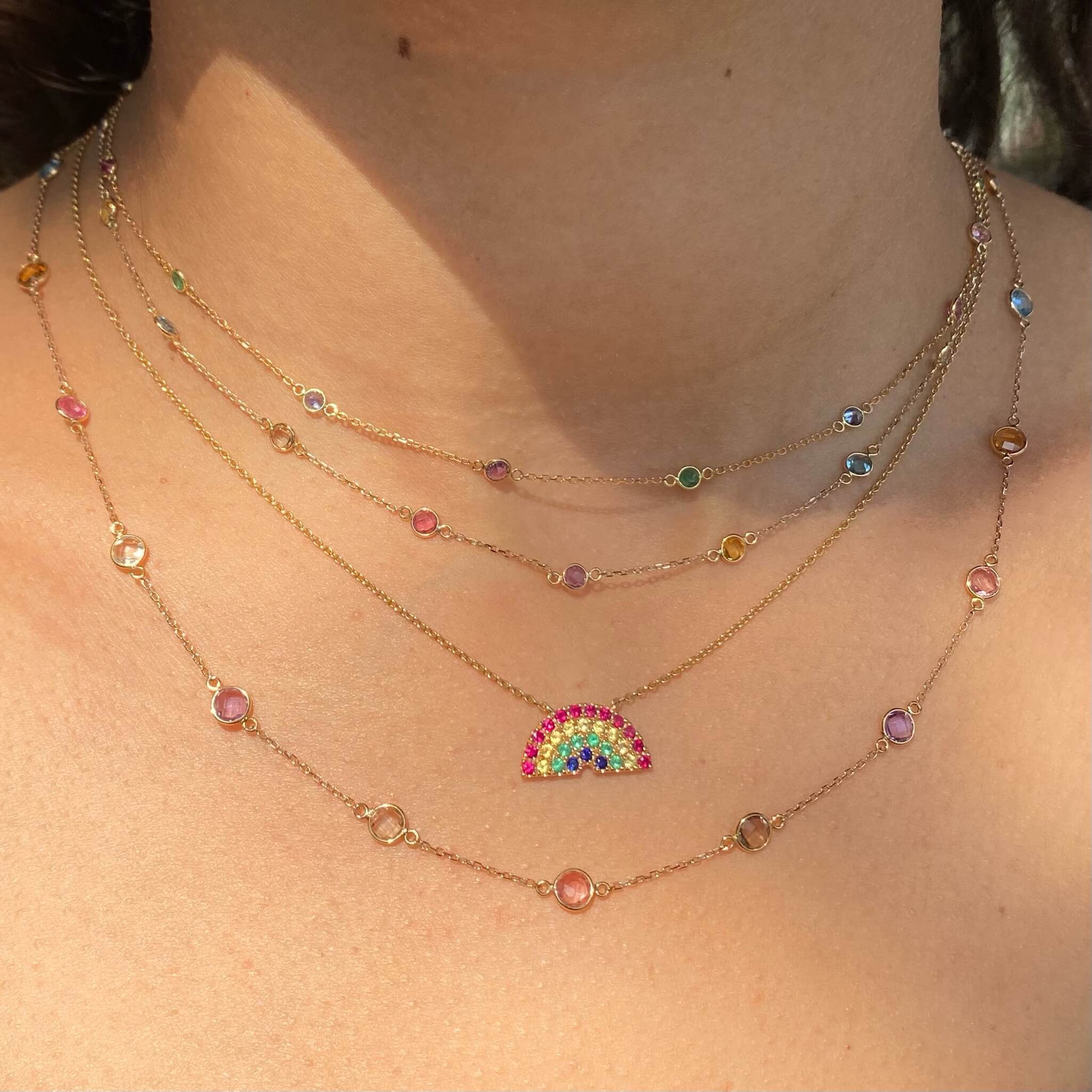 Rainbow Jewelry at Moondance Jewelry Gallery