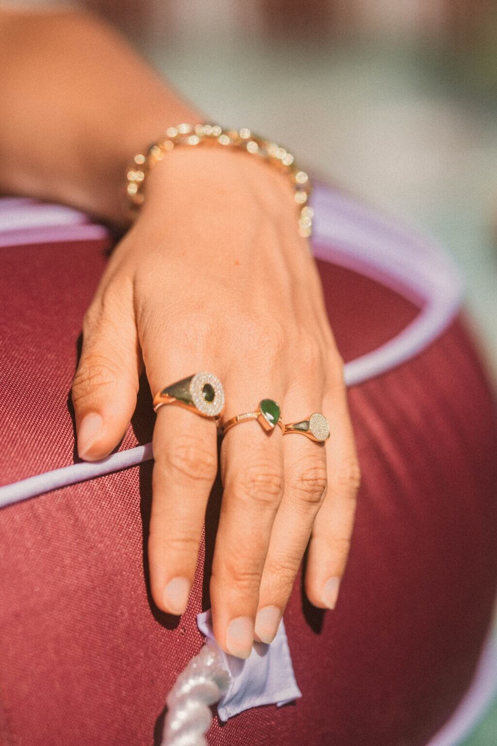 Moondance Jewelry Ready for Summer wear in the pool