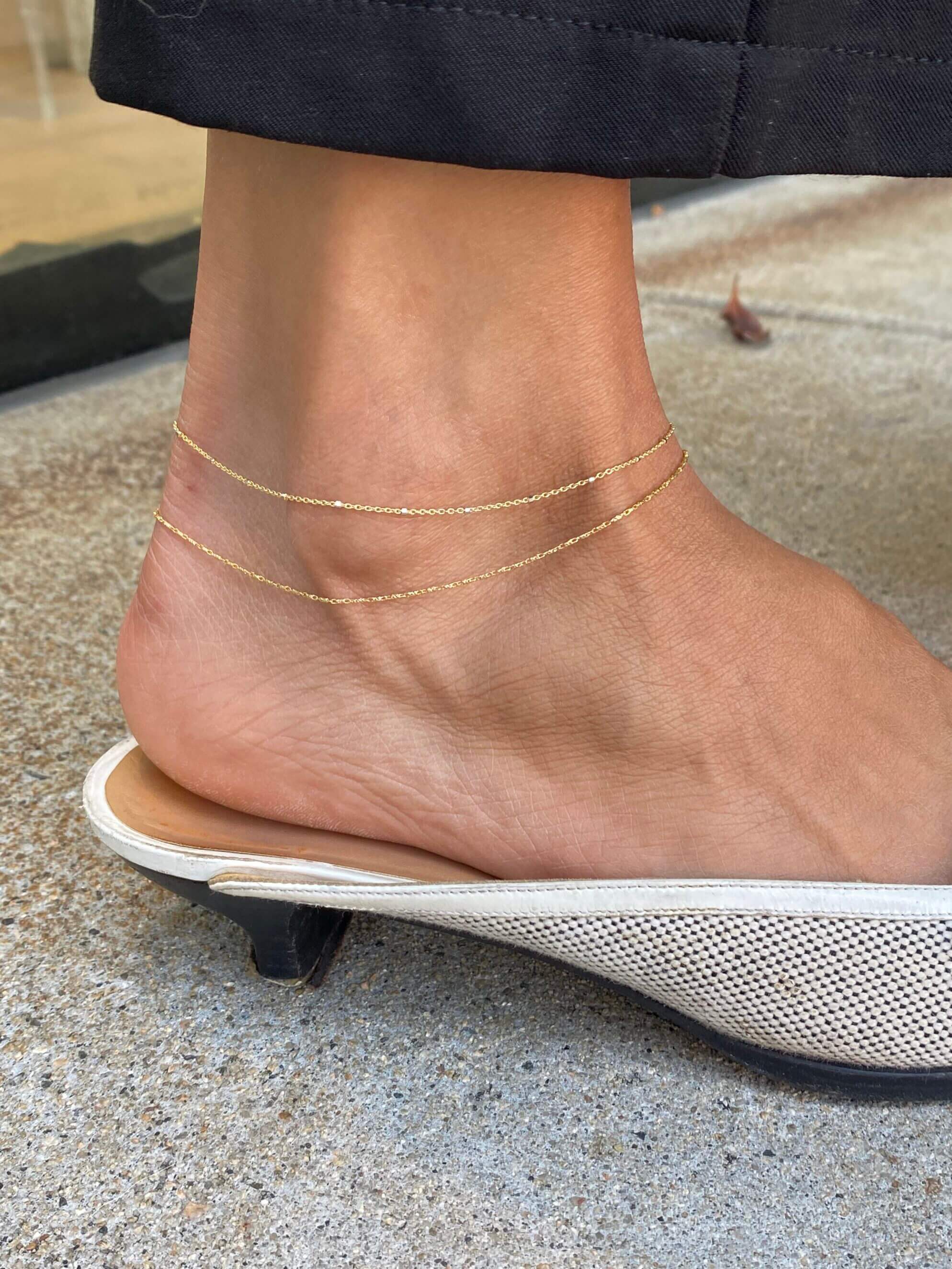 Ice Cube Anklet