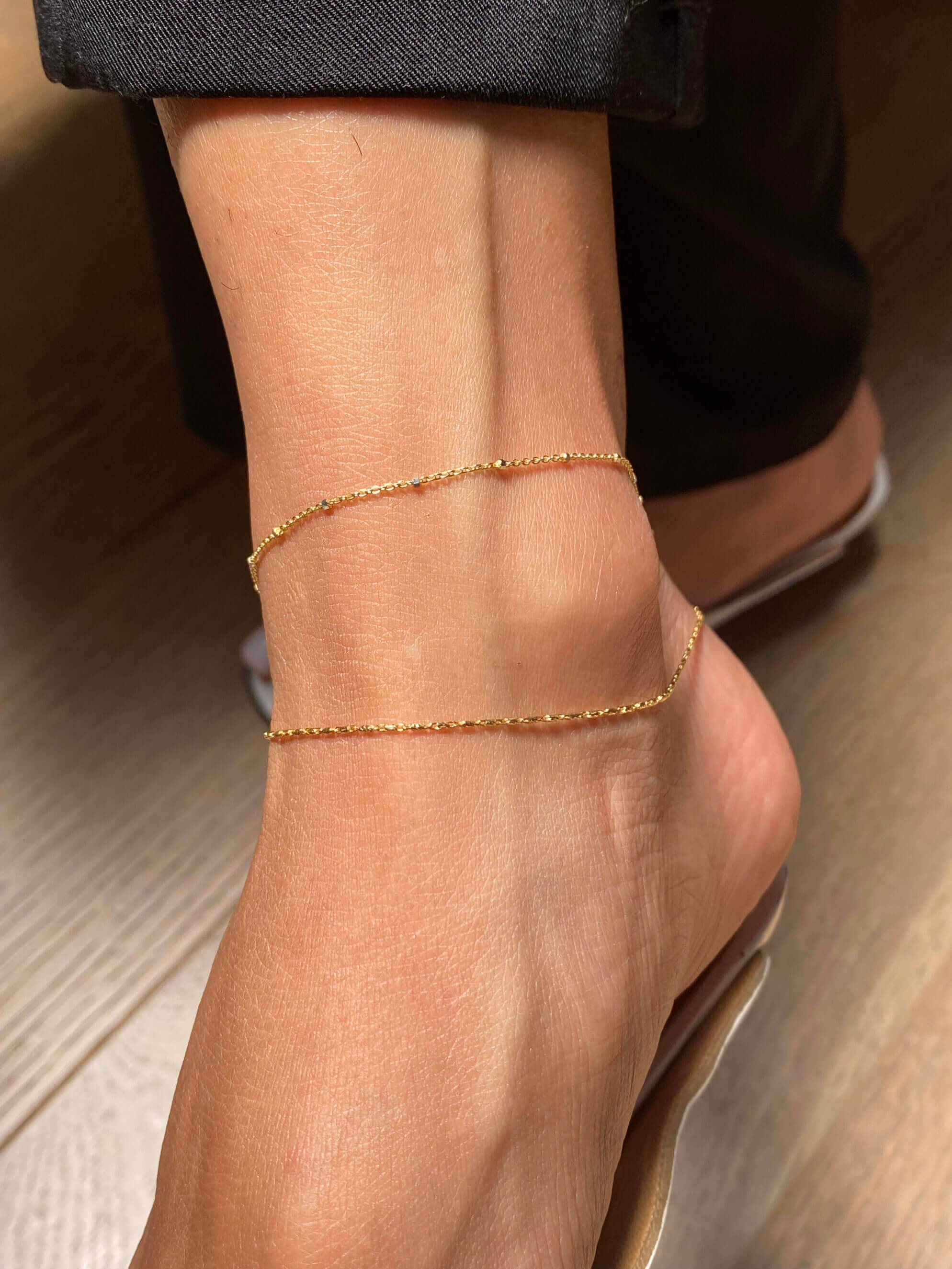 Shiny Link Anklet
