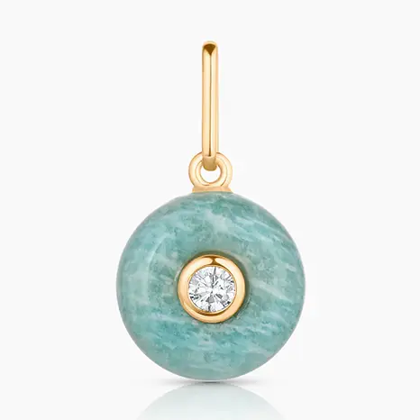 Bon Bon Amazonite Charm
