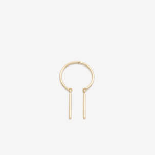 Baby Chime Earring in Yellow Gold