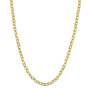 Oval Link Chain Necklace