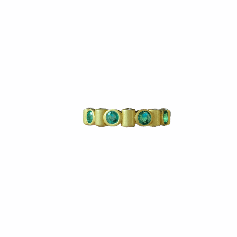 Emerald & Diamond Scope Ring