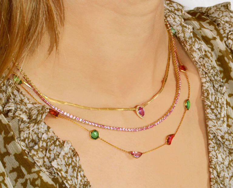 Colorful Necklaces at Moondance Jewelry Gallery